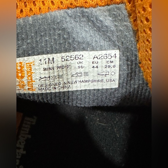 Timberland PRO Endurance 6 ”Steel Toe Safety Work Boots Brown Leather Mens Sz 11 - Picture 6 of 6